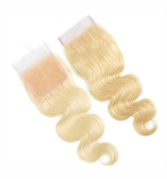 #613 Blonde Closures - Transparent